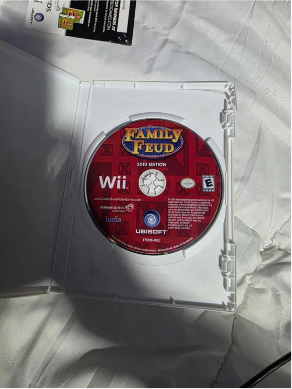 Ubisoft Family Feud 2010 Edition Video Game for Nintendo Wii